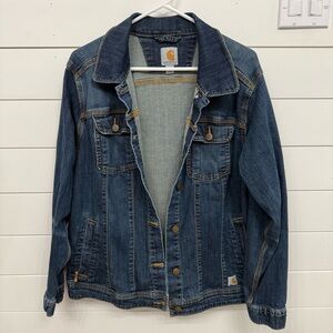 Carhartt Dark Blue Denim Jacket